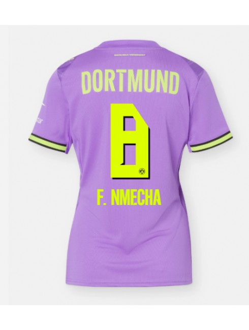 Borussia Dortmund Felix Nmecha #8 Replika Tredje Kläder Dam 2026-27 Kortärmad Borussia Dortmund Felix Nmecha #8 Replika Tredje Kläder Dam 2026-27 Kortärmad